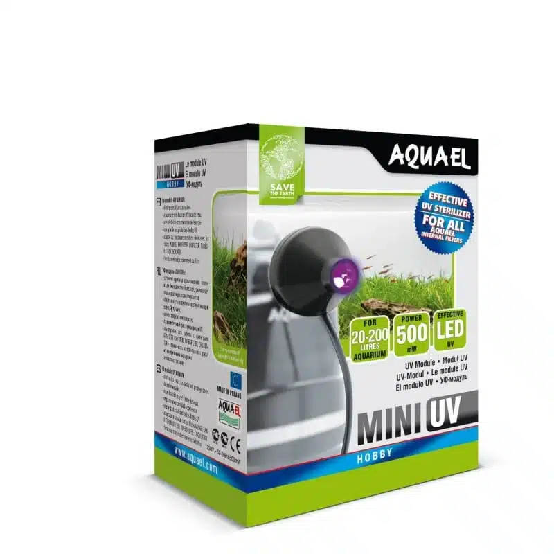 Aquael Mini UV LED Sterilisator - Kompakte Wasserklärung 1