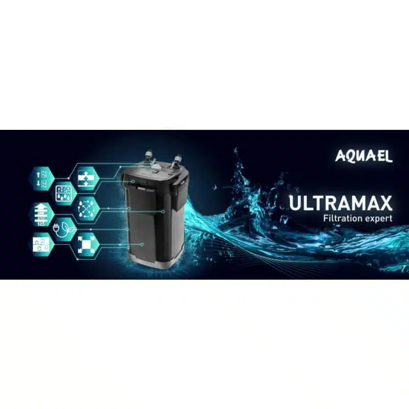 Aquael Ultramax 2000 Außenfilter – Fortschrittlicher Kanisterfilter mit patentierten Lösungen 7