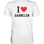 I ❤️ Garnelen - Premium Shirt 4